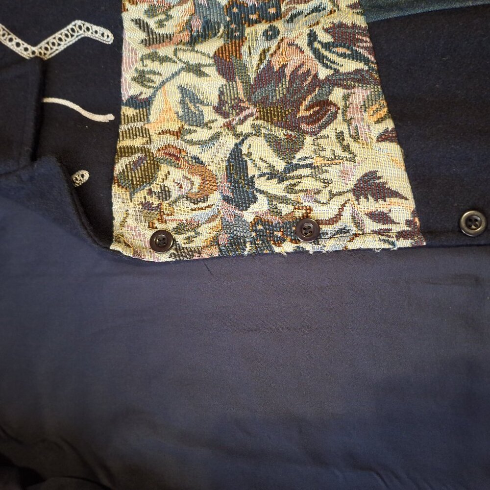 Jacket Blue Patchwork - image 6